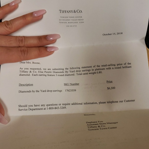 Tiffany & Co Elsa Peretti Diamonds by The Yard - Picture 5 of 5